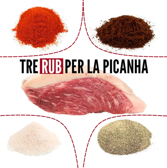 Tre Rub per cucinare la Picanha