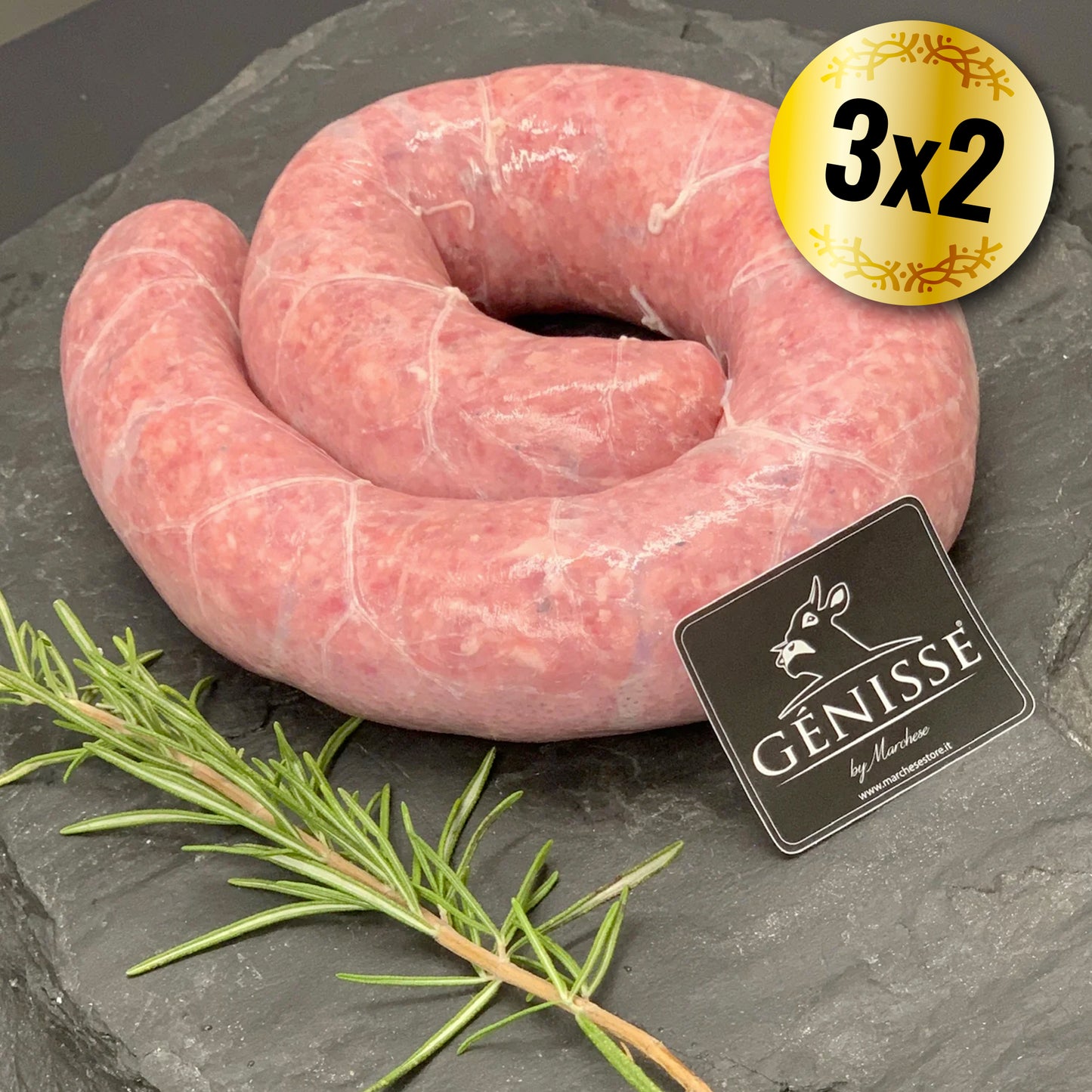 3x2 Saucisse au piment Génisse